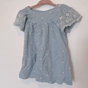 BABY GAP eyelet dress 6-12M